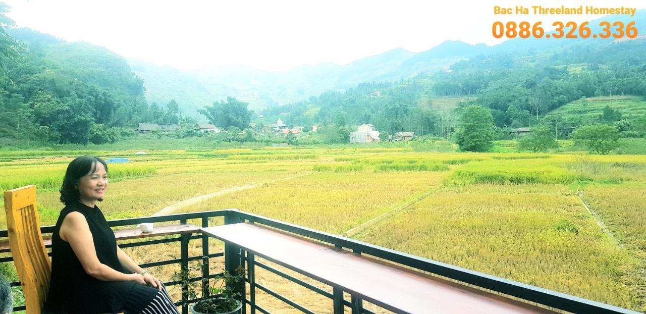 Bac Ha Threeland Homestay Екстериор снимка