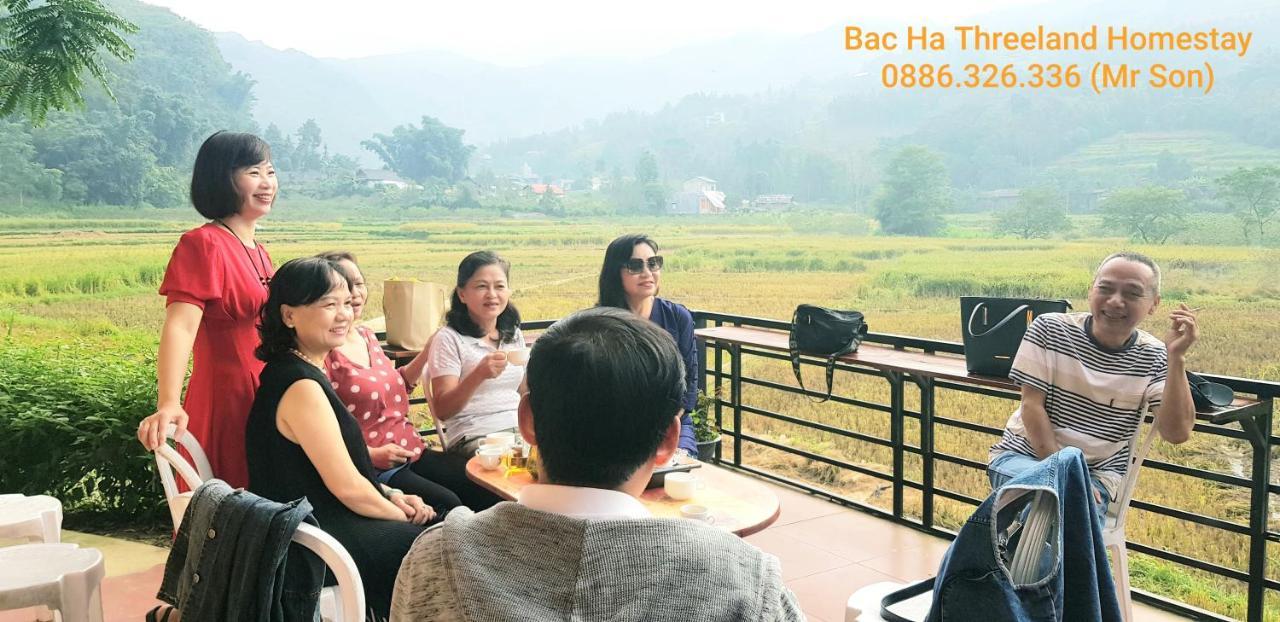 Bac Ha Threeland Homestay Екстериор снимка